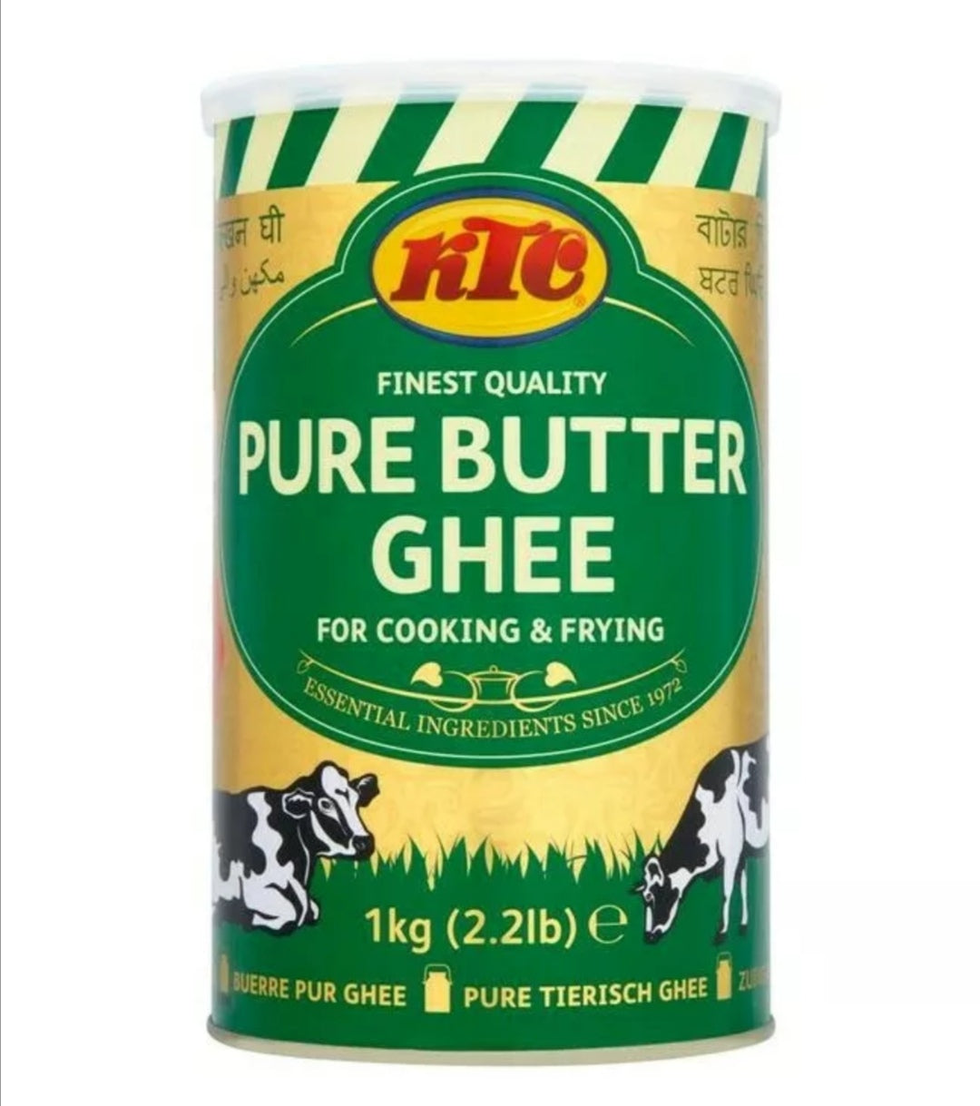 1KG Butter Pure Natural Ghee Skin Body and Hair. Cooking Frying Baking