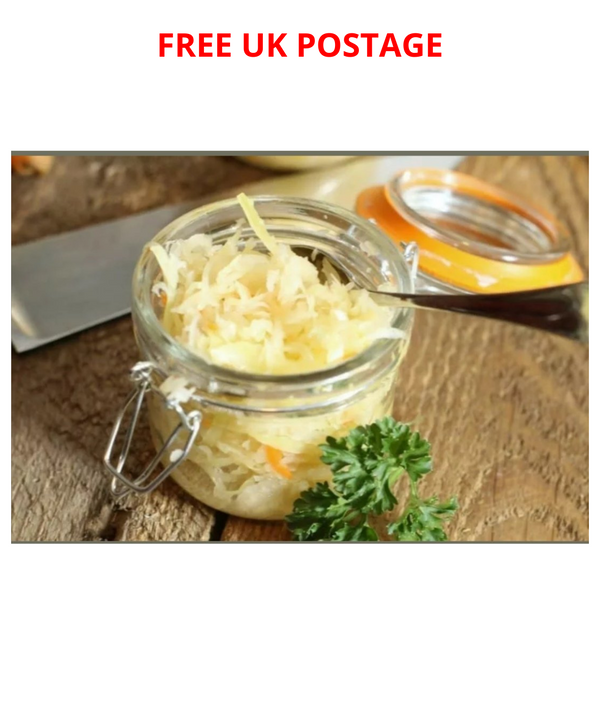 Sauerkraut unpasteurised probiotic 800g of premium goodness.