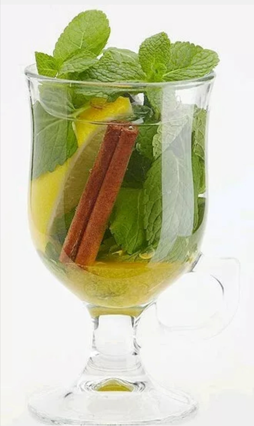 20 x Tea Organic Mint and Cinnamon. Unbleached tea bags. A Herbal Infusion Pure Blend divine