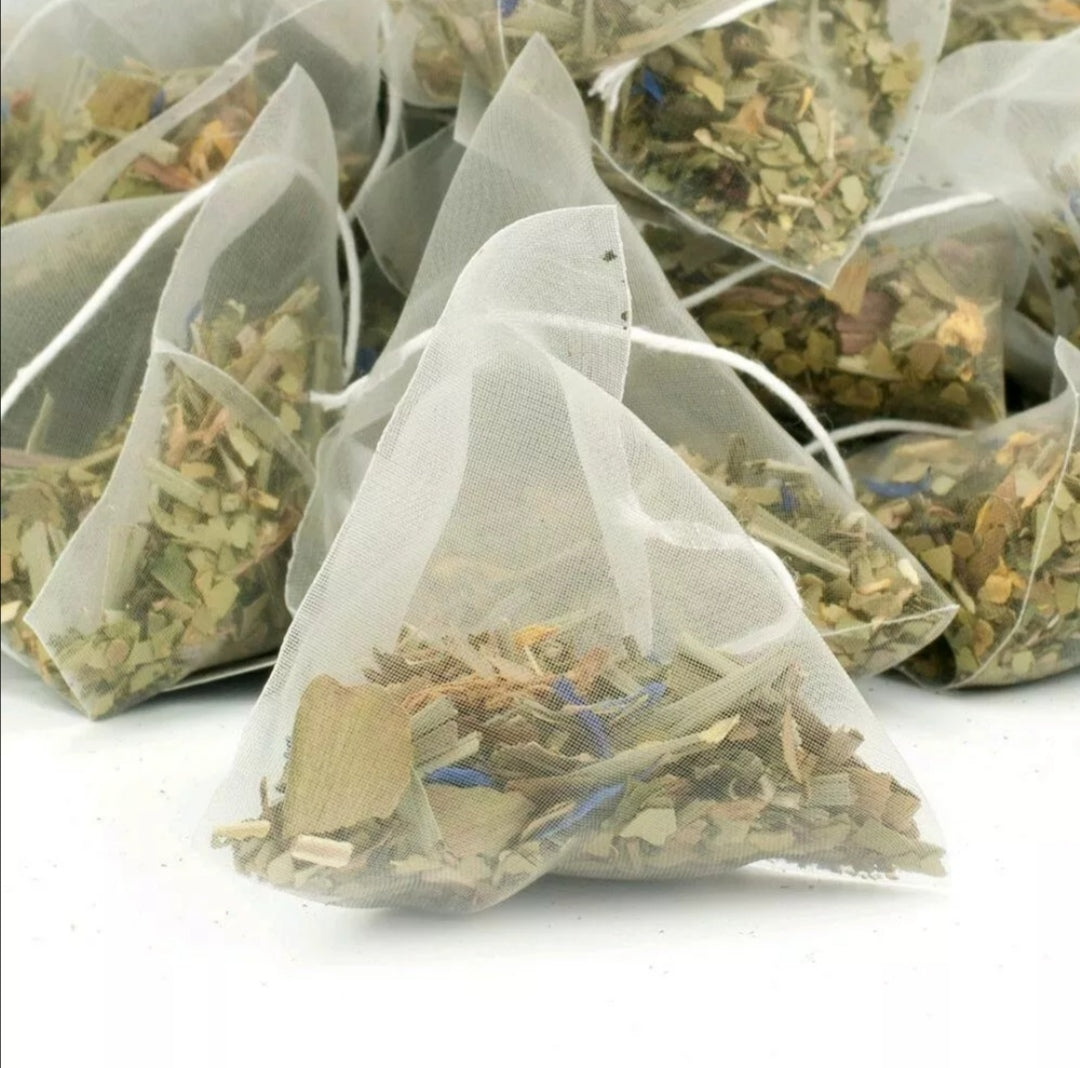 20 x Tea Organic Mint and Cinnamon. Unbleached tea bags. A Herbal Infusion Pure Blend divine