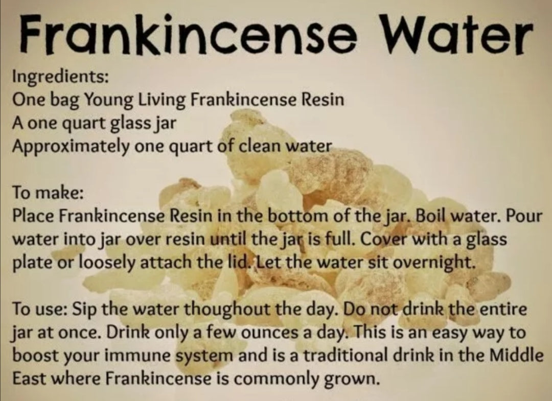 Frankincense Resin Pure A Grade Healthy Gut Mind and Immune Support 100g Therapy