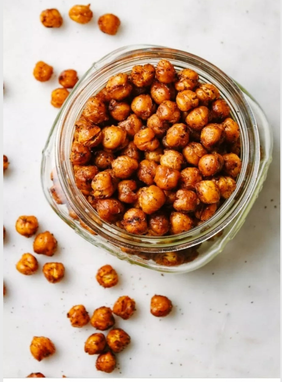 Roasted Chick Peas 400g mineral and protein rich healthy crunchy snack and tasty