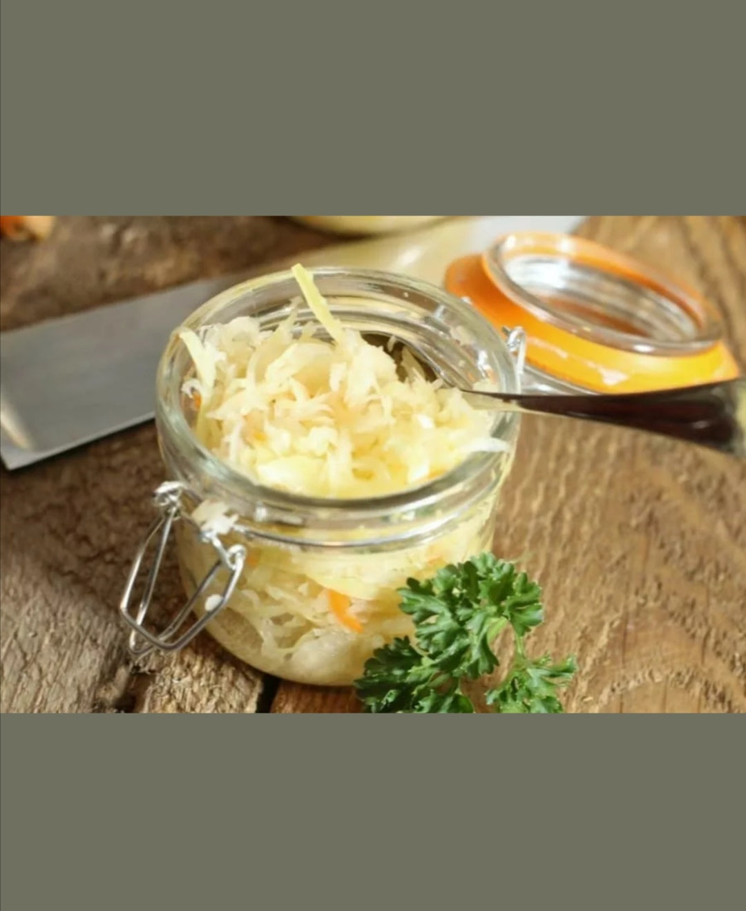 Sauerkraut unpasteurised probiotic 800g of premium goodness.